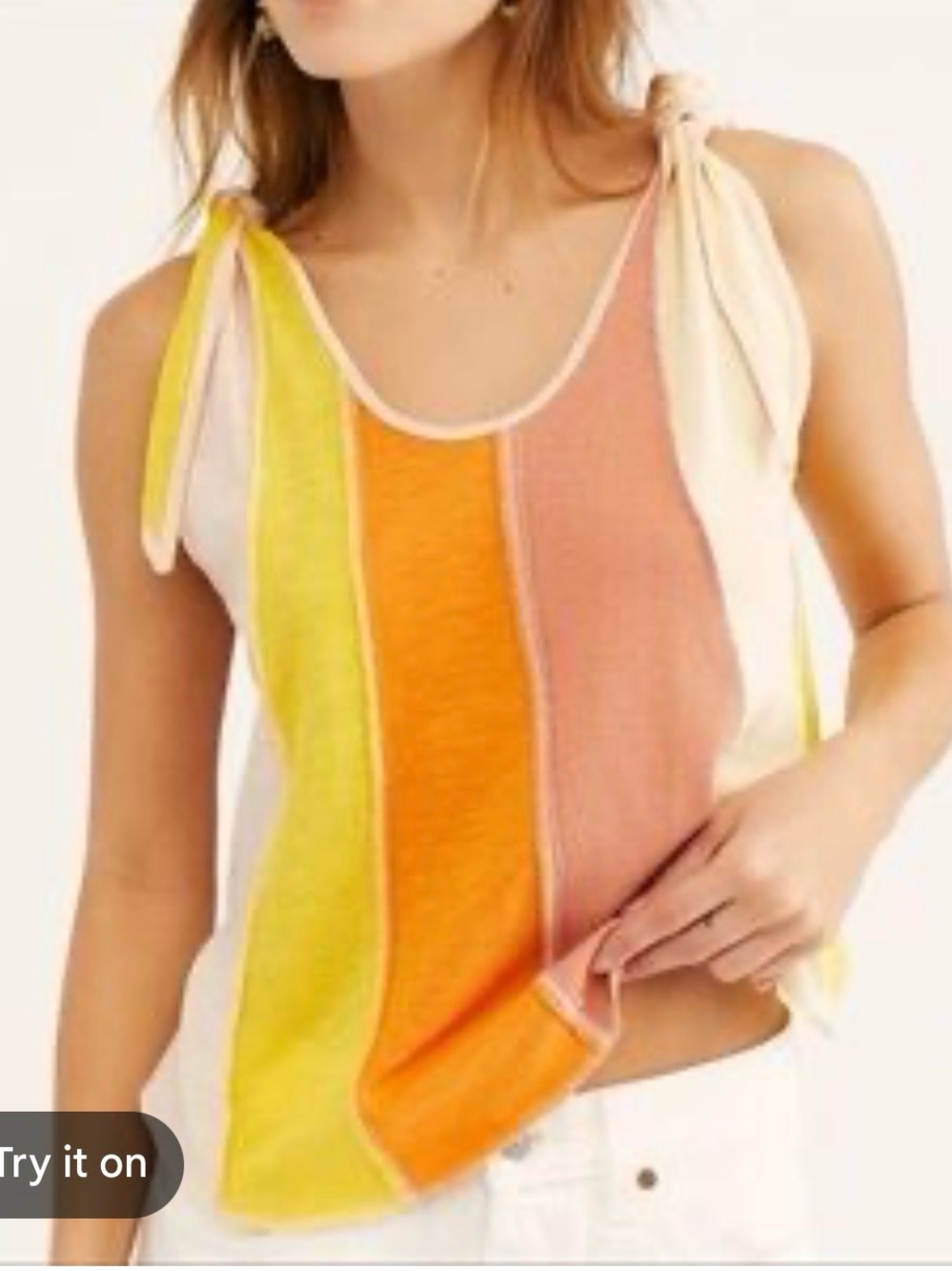 NWT We The Free Sun Drop Combo Yellow, Orange & Pink